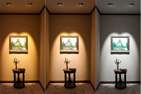 đèn led âm trần chiếu điểm