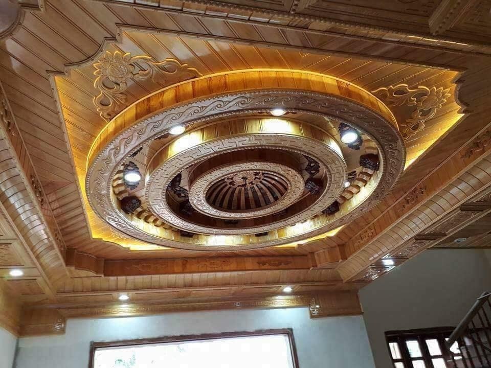 Đèn led âm trần gỗ là gì, ứng dụng ra sao? Đèn led âm trần gỗ