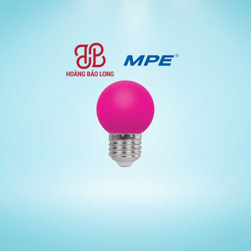 Bóng led bulb màu MPE LBD-3PK Bóng led bulb màu MPE LBD-3PK