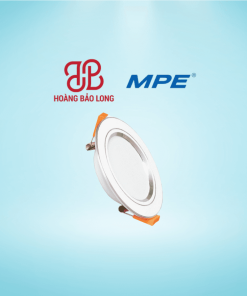 Đèn led âm trần viền bạc 7W MPE DLB-7T