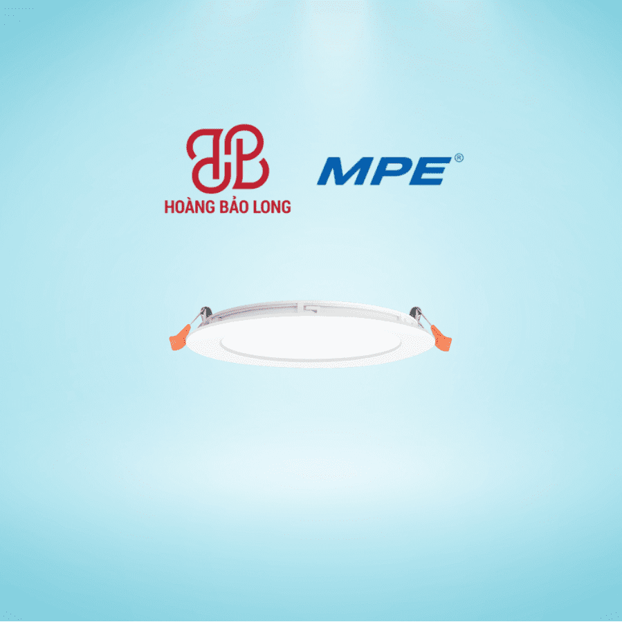 Đèn led panel âm trần 9W MPE RPE-9T Đèn led panel âm trần 9W MPE RPE-9T