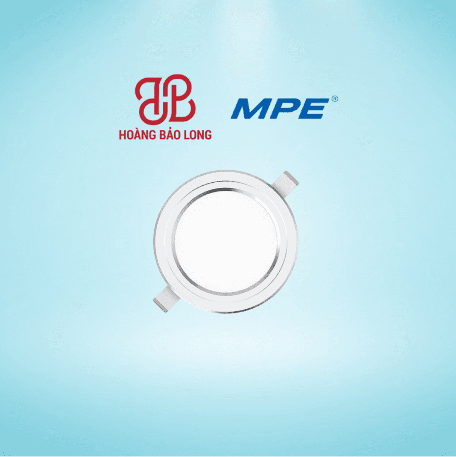 Đèn led panel âm trần - viền bạc 12W MPE RPL-12S/3C/S Đèn led panel âm trần - viền bạc 12W MPE RPL-12S3CS