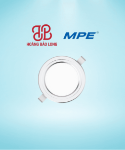 Đèn led panel âm trần - viền bạc 9W MPE RPL-9/3C/S