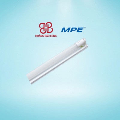 Bộ máng led tube thuỷ tinh 6 tấc MPE MGT-110 Bộ máng led tube thuỷ tinh 6 tấc MPE MGT-110