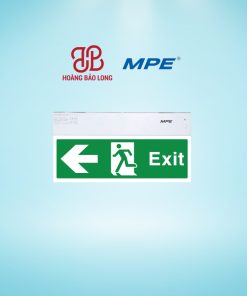 Đèn exit thoát hiểm MPE (1 mặt rẽ trái) EXL