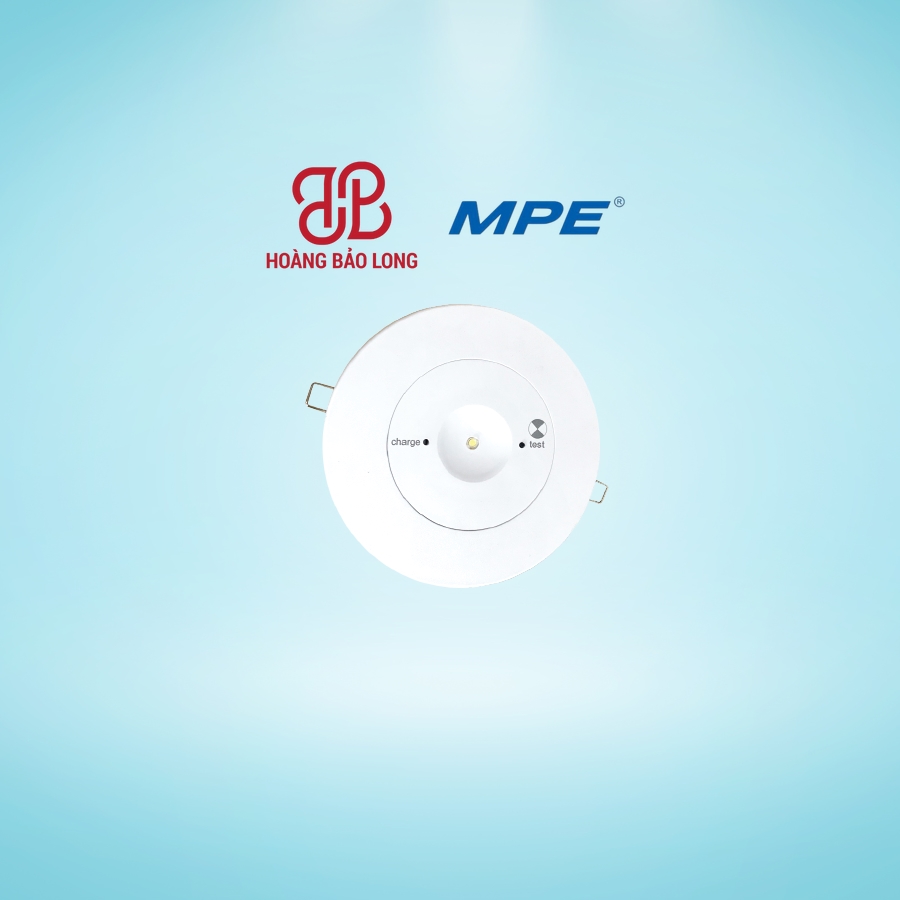 Đèn sạc khẩn cấp Âm Trần tròn MPE 3W EM-AT