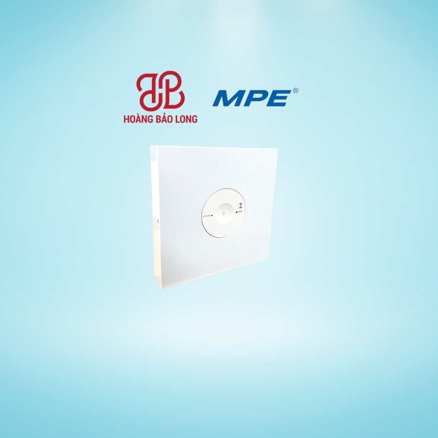 Đèn sạc khẩn cấp Âm Trần vuông MPE 3W EM-NT