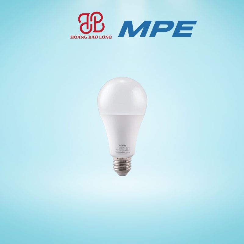 Bóng led bulb chống ẩm 12W MPE LBD3-12 Bóng led bulb chống ẩm 12W MPE LBD3-12