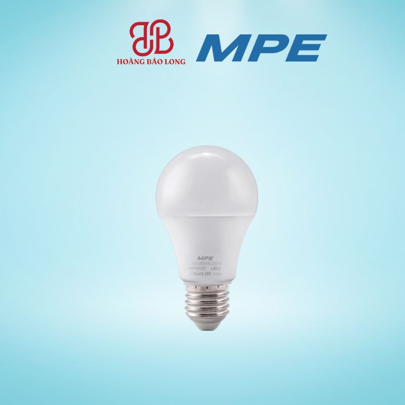 Bóng led bulb chống ẩm 9W MPE LBD3-9