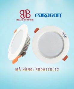Đèn LED âm trần 12W Paragon, Mã hàng: RRDA170L12, ánh sáng trắng, viền cam