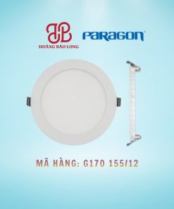 ĐÈN LED PANEL TRÒN 12W PARAGON G170 155/12ĐM