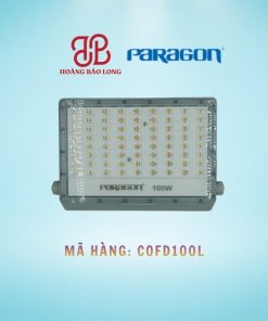 Đèn Pha LED Paragon 100W COFD100L, chống nước IP65, vỏ nhôm đúc, chiếu sáng sân vận động, công trường.