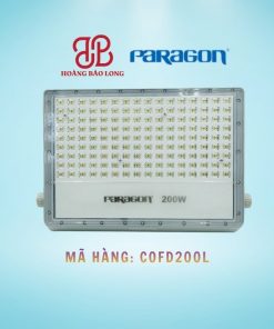Đèn Pha LED Paragon 200W COFD200L, công suất cực lớn, chống nước IP65, chiếu sáng khu vực rộng.