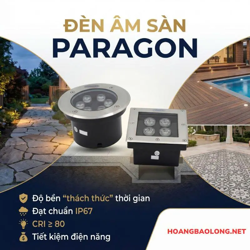 Đèn âm sàn Paragon